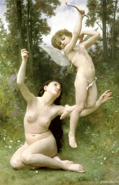 Love Takes Off William-Adolphe Bouguereau